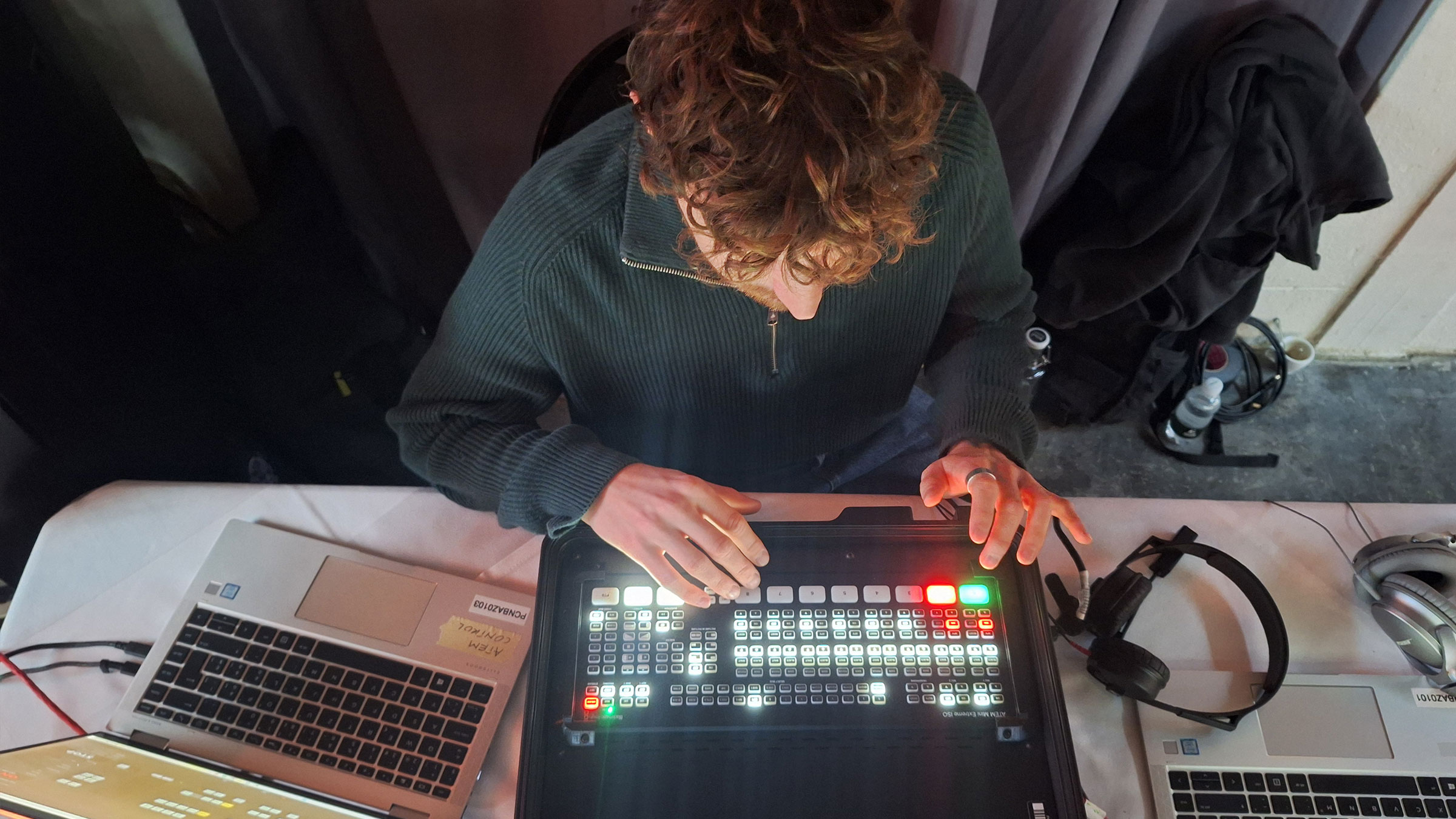 DCCMP Semesterpräsentationen – Nadja Siegrist testet die Kamera